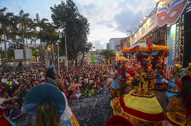 Street parties in Recife