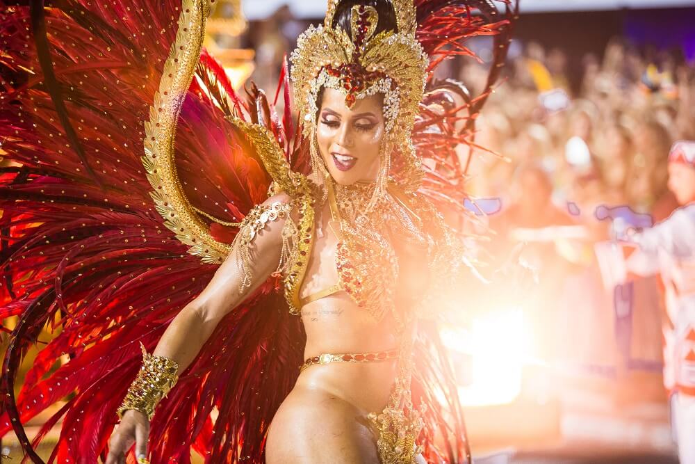 Queen of the Drummers and the Bateria - Rio Carnival