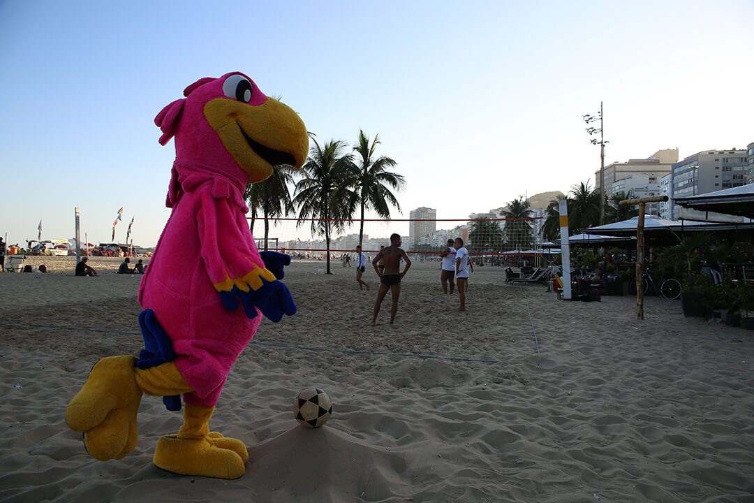 Koko Silva at Copacabana Beach