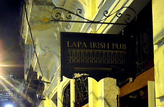 Lapa Irish Pub in Lapa Rio de Janeiro Lapa Irish Pub in Lapa Rio de Janeiro