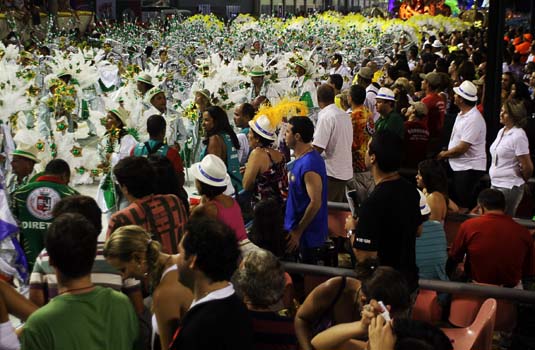 Rio Carnival enjoying the samba parade Rio Carnival enjoying the samba parade