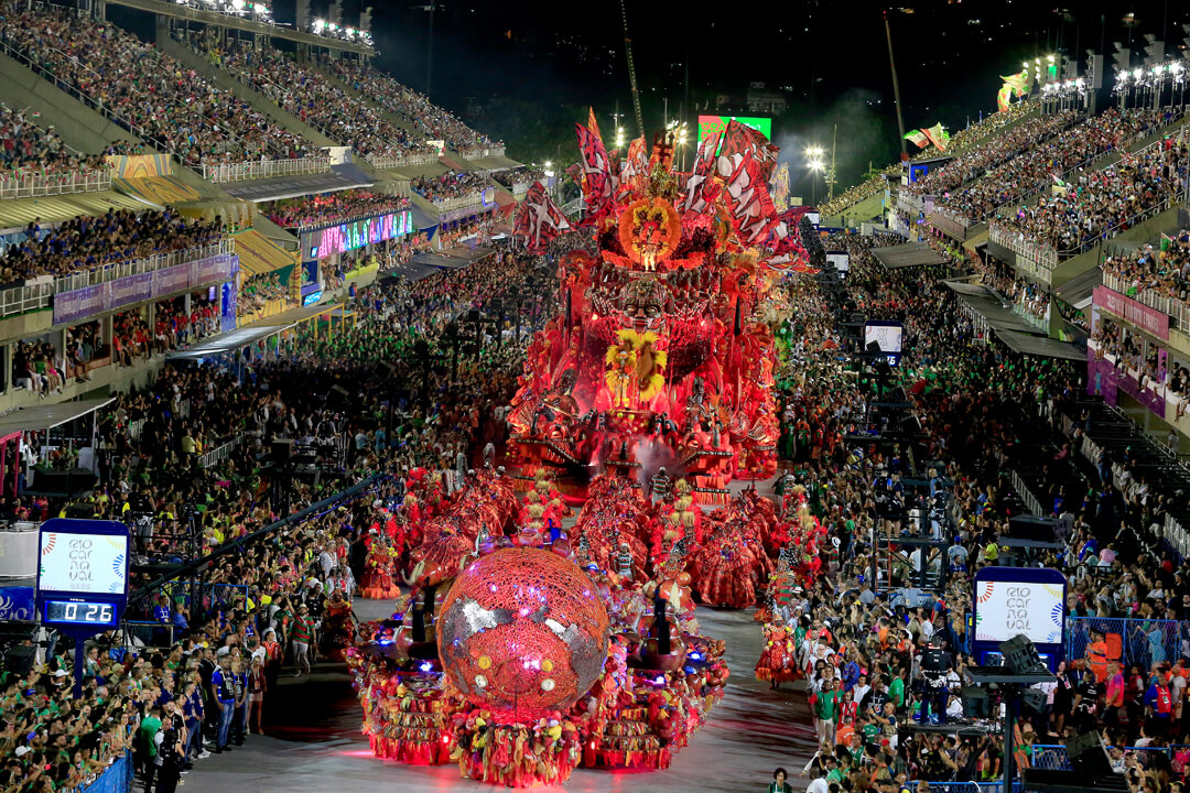 Desfile das Campeãs Carnaval do Rio 2024 Sábado 17 de Fevereiro