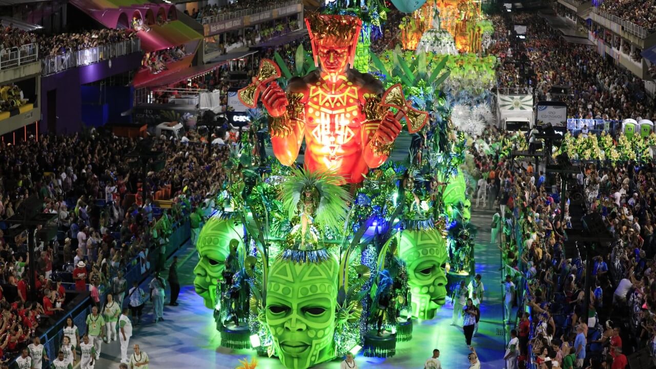 Float carnival costumes - Rio Carnival