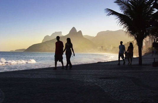 Arpoador in Rio de Janeiro Arpoador in Rio de Janeiro