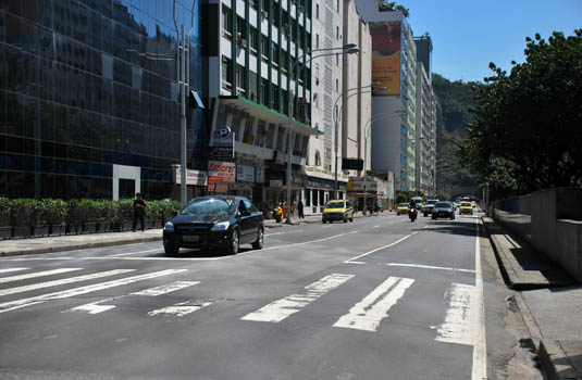Leme - Copacabana streets Leme - Copacabana streets