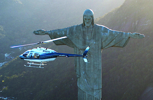 Helicopter tour Corcovado Helicopter tour Corcovado