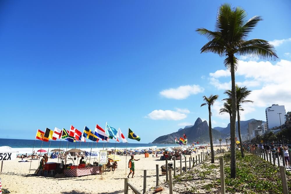 Ipanema Beach in Rio de Janeiro