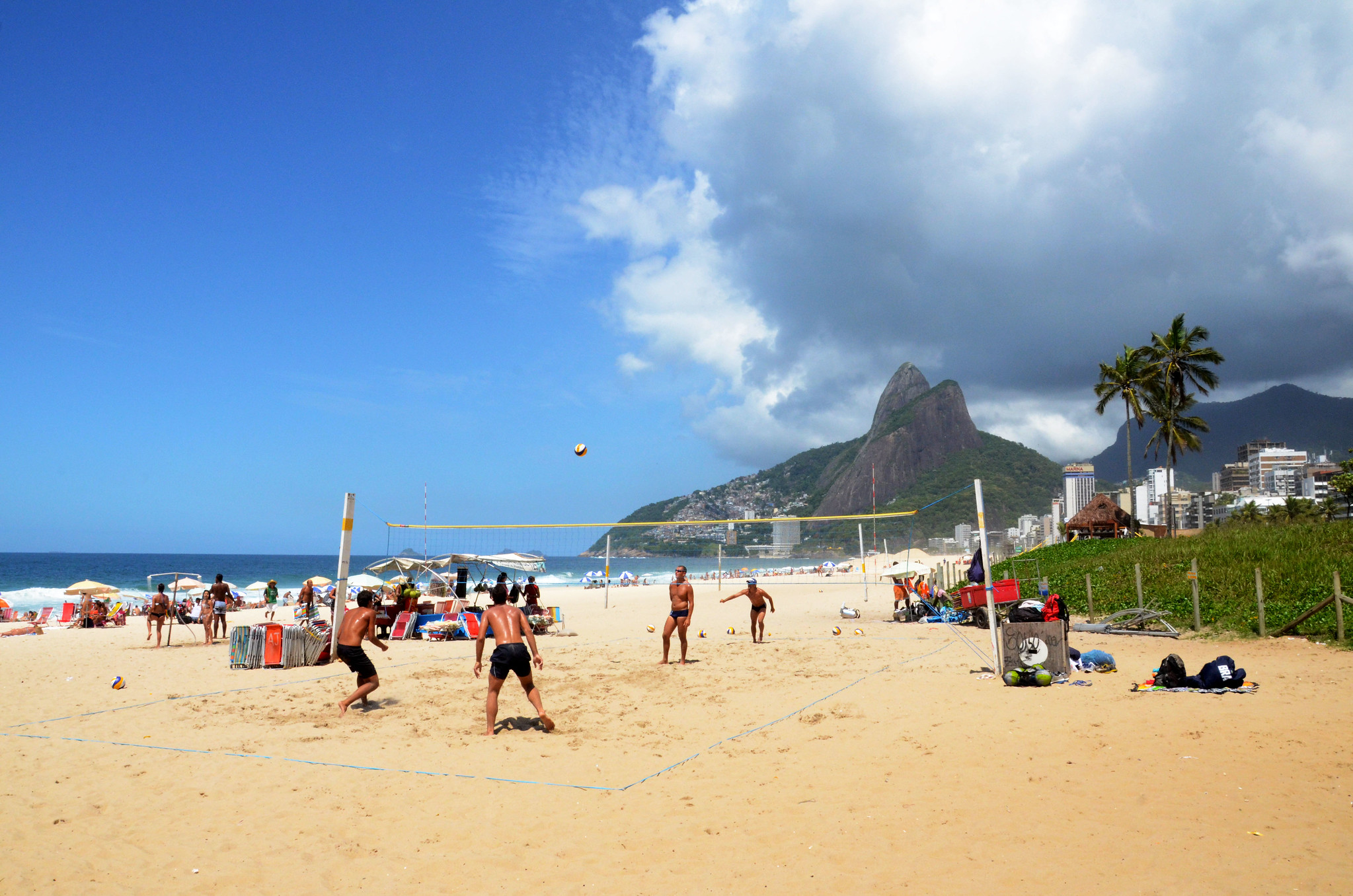 Beach in underwear, Rio de Janeiro, Brasil, alobos life