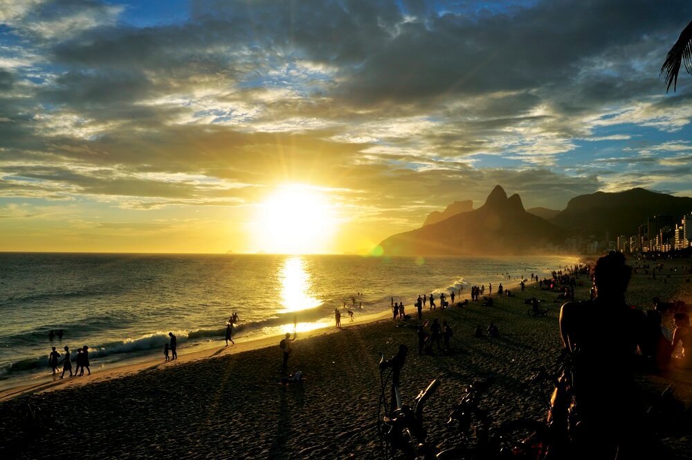 Ipanema Beach in Rio