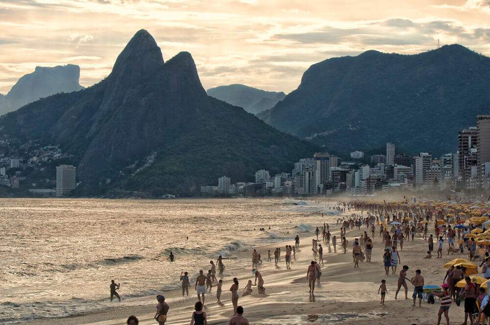 Leblon Beach in Rio