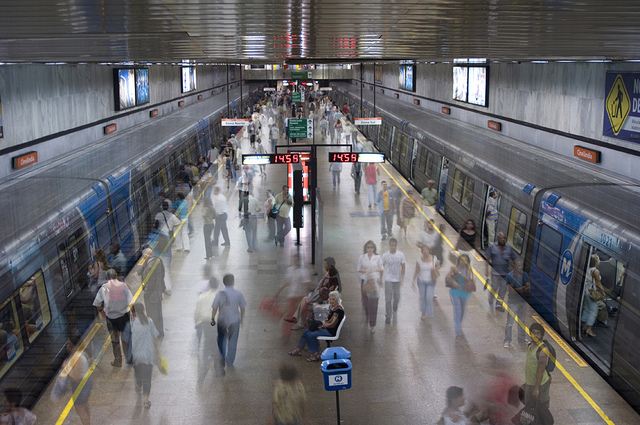 Rio Subway - Cinelandia Station Rio Subway - Cinelandia Station