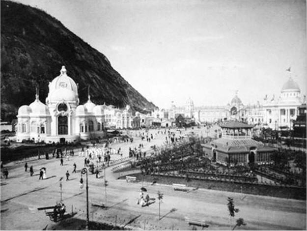 Neighborhood of urca in rio de janeiro seen from the top of the hill of urca  Stock Photo - Alamy