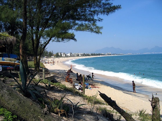 Recreio dos Bandeirantes Beach in Rio de Janeiro