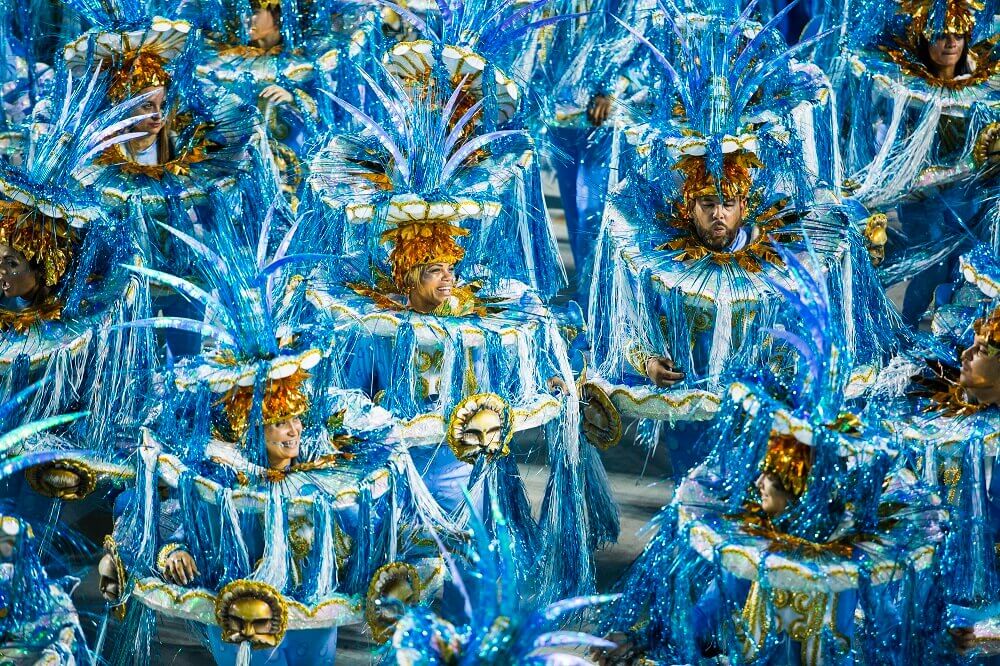 Costumes at the Rio Carnival