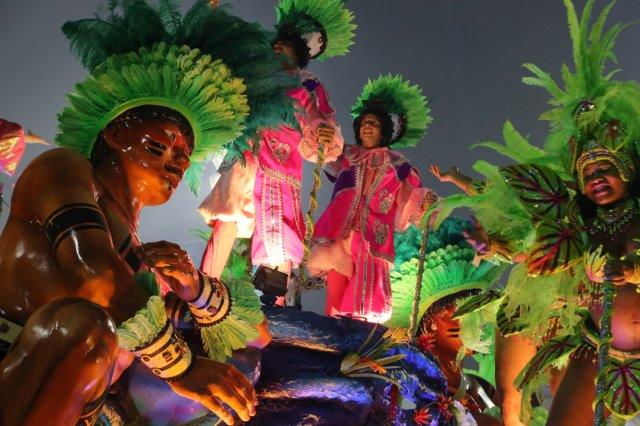 Queen of the Drummers and the Bateria - Rio Carnival Queen of the Drummers and the Bateria - Rio Carnival