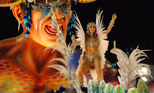 Carnival in Rio de Janeiro Brazil