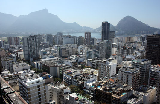 City view from Leblon Rio de Janeiro Brazil City view from Leblon Rio de Janeiro Brazil