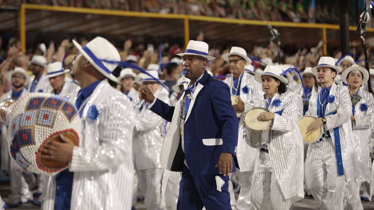 Portela samba school drums - rio carnival