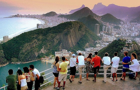 Sugar Loaf mountain view in Rio de Janeiro