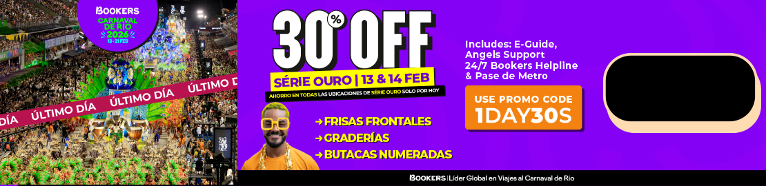 Paquete de Entradas para el Carnaval de Rio 2026