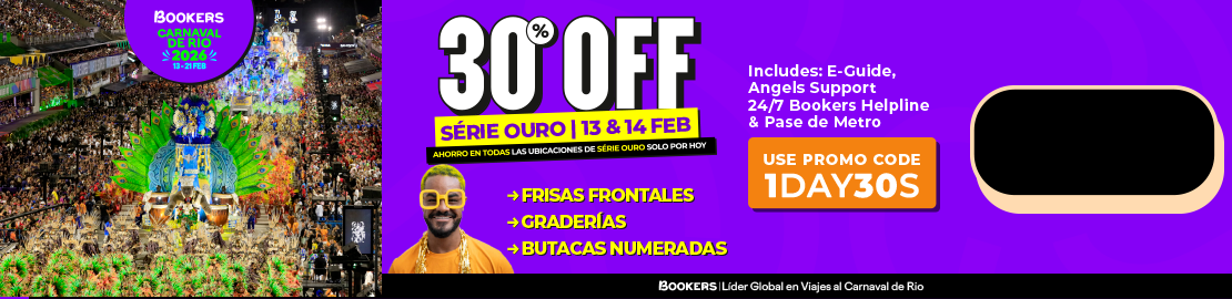 Paquete de Entradas para el Carnaval de Rio 2026