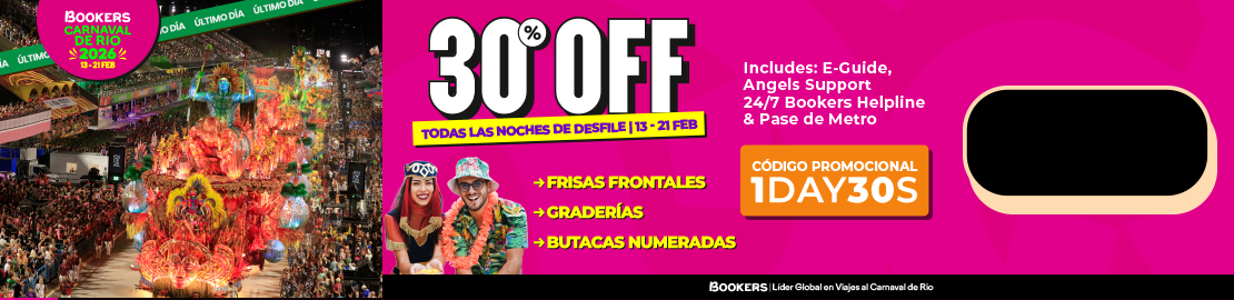 Paquete de Entradas para el Carnaval de Rio 2026