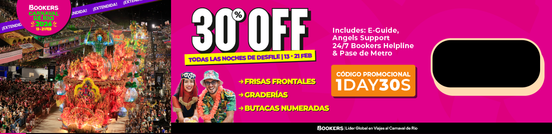 Paquete de Entradas para el Carnaval de Rio 2026