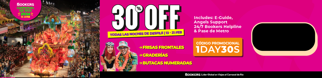 Paquete de Entradas para el Carnaval de Rio 2026