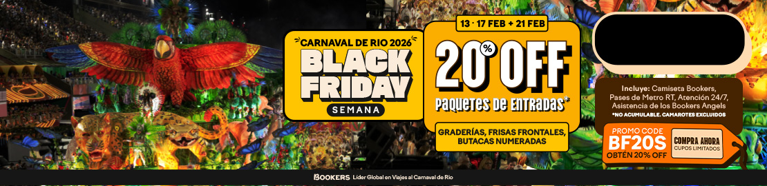 Paquete de Entradas para el Carnaval de Rio 2026