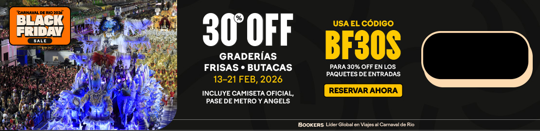Paquete de Entradas para el Carnaval de Rio 2026