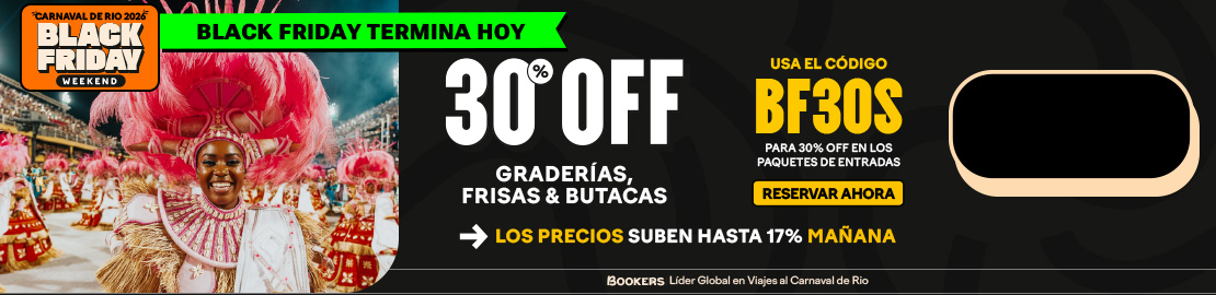 Paquete de Entradas para el Carnaval de Rio 2026
