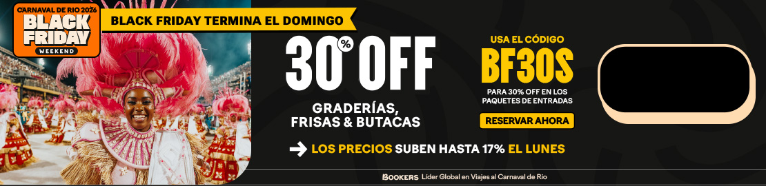 Paquete de Entradas para el Carnaval de Rio 2026