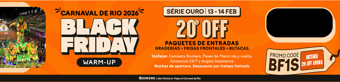 Paquete de Entradas para el Carnaval de Rio 2026