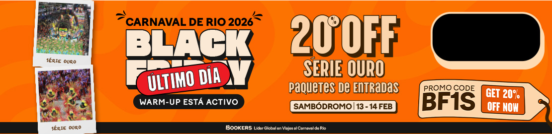 Paquete de Entradas para el Carnaval de Rio 2026