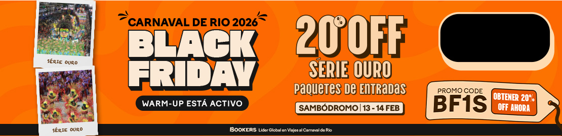 Paquete de Entradas para el Carnaval de Rio 2026