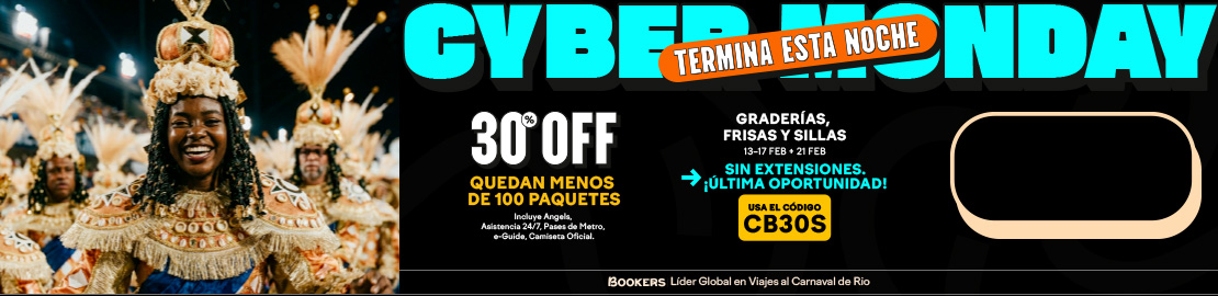 Paquete de Entradas para el Carnaval de Rio 2026