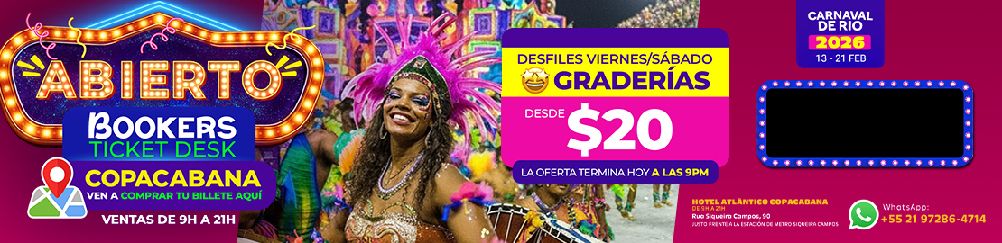 Wowtlet! Su Paquete de Entradas para el Carnaval de Rio, Brasil por Menos