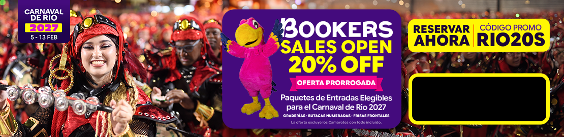 Paquete de Entradas para el Carnaval de Rio 2027