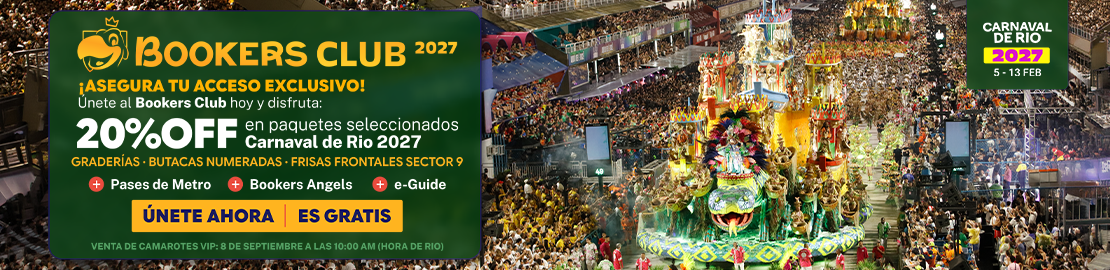 Paquete de Entradas para el Carnaval de Rio 2027