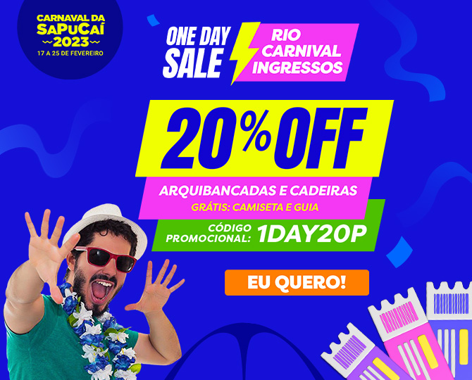 Ingressos Carnaval do Rio 2023 | Sambódromo Sapucaí
